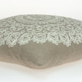 thumbnail image 6 of Parkland Collection Arlene Beige 20" x 20" Throw Pillow, 6 of 7