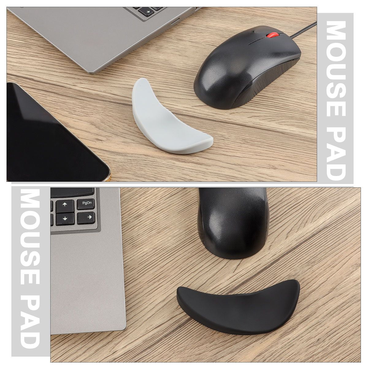 Buy Wholesale China Gray Gaming Office Silicone Gel Wrist Rest Mouse Pad  With Arm Rest Desk Mat Printed Mousepad & Gel Wrist Rest Mouse Pad at USD  2.2