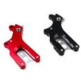 thumbnail image 2 of Greeniant Adaptador de soporte de freno, freno de disco de rueda trasera de bicicleta de montaña, adaptador de montaje de aleación de 22 mm, Ciclismo negro+plata, 2 of 5
