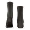thumbnail image 3 of Falke Women's Socks - Cotton Touch, Cotton, Cuff, Logo, Plain, Long Dark Gray 35-38, 3 of 4