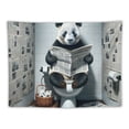thumbnail image 5 of Bciig Humorous Animal Tapestry Wall Hanging Unique Style Graphic Tapestries Home Wall Decor Art for Living Room Bedroom Apartment Farmhouse Dorm 60x50inch, 5 of 6