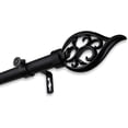 thumbnail image 2 of Clair 1" dia. Curtain Rod 160-240 inches - Black, 2 of 4