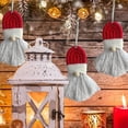 thumbnail image 4 of 1PC Mini Macrame Wall Hanging Boho Christmas Ornaments Handmade Christmas Tree Wall Hanging Xmas Macrame Ornaments Woven Decor for Xmas Birthday Wedding Party Living Room Dorm Nursery Room, 4 of 9