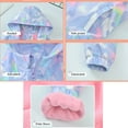 thumbnail image 3 of URMAGIC URMAGIC 3-13Y Child Girls Fleece Lined Active Jakcet Outdoor Windbreaker, 3 of 8