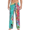 thumbnail image 1 of Balery Cartoon Map Of Europe Pantalones de pijama para hombre, pijama ultraligero, pantalón de descanso-Small, 1 of 6