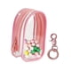 thumbnail image 3 of Bolsa transparente para exhibición de figuras con llavero, bolsa transparente para exhibición de muñecas de PVC, bolsa de almacenamiento para muñecas Rosa claro, 3 of 7