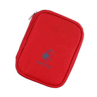 Peak Gear Red EpiPen Carrying Case - Medicine Travel Bag with