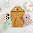 thumbnail image 5 of Baby Hooded Towel, Cotton Bath Towel with Hood for Newborn and Toddler Girls and Boys(Lion), 5 of 6