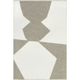 thumbnail image 3 of nuLOOM Nura SuperiorWash Abstract Reversible Machine Washable Fringe Area Rug, 4' x 6', Nura Beige, 3 of 12