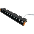 thumbnail image 3 of BAZZ 10 head Integrated LED Recessed Light Fixture Dimmable Downlight Black, 18W, 1150Lumens, 2700K, 3 of 5