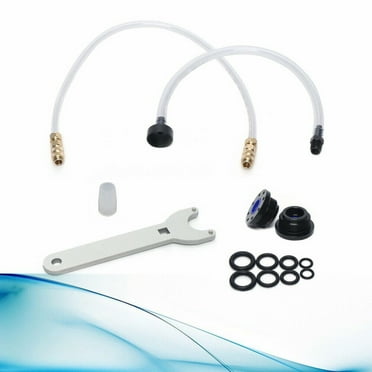 Fichiouy Front Mount Hydraulic Steering Cylinder Seal Kit & Bleed Kit for Seastar HS5157