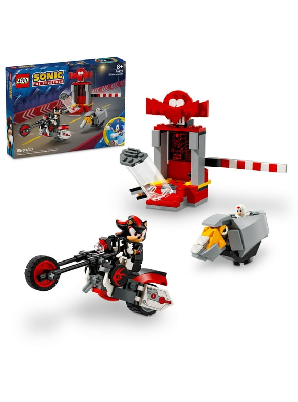 LEGO Sonic the Hedgehog Shadow the Hedgehog Escape Building Set, Gift for Gamers 76995