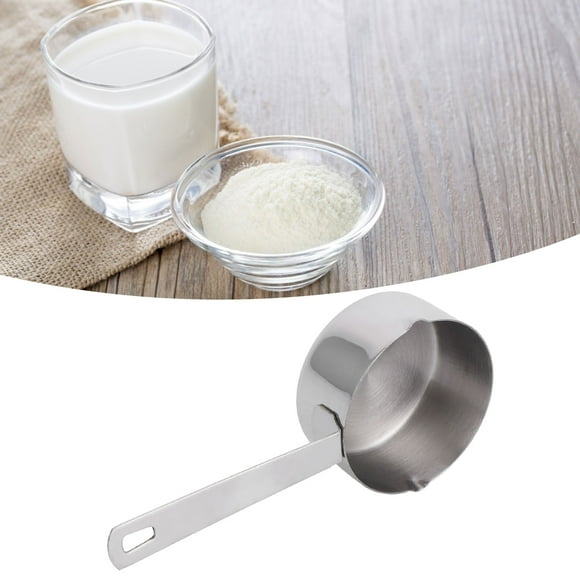 Keenso Cuillère à Mesurer en Acier Inoxydable 304 avec Échelles Fournitures de Cuisine