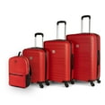 thumbnail image 1 of Bondstreet - 4 pcs set : 3 pcs set ABS/PC blend luggage & Polyester Backpack, 1 of 6