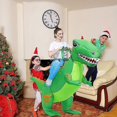 thumbnail image 4 of Disfraz inflable de dinosaurio, disfraz inflable divertido para Halloween y fiesta de Navidad, disfraz de Cosplay para adolescentes, adultos y niños, 4 of 5