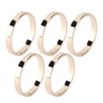 thumbnail image 3 of Snap Hook Clips,5pcs Round Carabiner Alloy Alloy Keyring O Rings Metal Unparalleled Experience, 3 of 5
