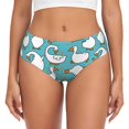 thumbnail image 1 of Balery Cartoon Funny Goose Ropa Interior de Algodón para Mujer con Dibujo – Braguitas Cómodas y Elásticas, Estilo Clásico-Large, 1 of 6
