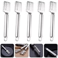 thumbnail image 3 of MasteelfCA 5pcs Stainless Steel Fish Scale Scrapers Kitchen Gadget for Home Use (Silver), 3 of 7