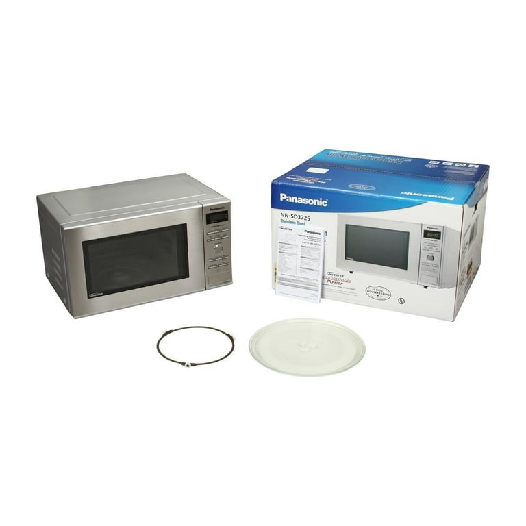  Panasonic Microwave Oven NN-SD372S Stainless Steel