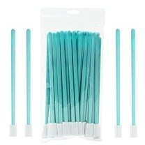 50PCS Disposable Crevice Cleaning Brush Kit, Disposable Toilet Brush, Window Sill, Keyboard, Car AC Cleaner (Blue)