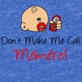 thumbnail image 2 of CafePress - Dont Make Me Call Memere - Cute Infant Baby Football Bodysuit, 2 of 3