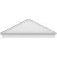 thumbnail image 3 of Ekena Millwork 54"W x 20-3/8"H x 2-3/4"P (Pitch 6/12) Peaked Cap Smooth Architectural Grade PVC Combination Pediment, 3 of 8