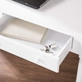thumbnail image 5 of SEI Furniture Janice 2-Drawer Slim Profile Writing Desk, Crisp White, 5 of 5