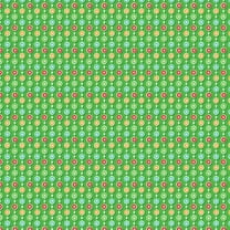 Springs Creative Christmas Cheer Green Beads 100% Cotton Fabric by The Yard…