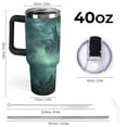 thumbnail image 3 of Hogwarts Legacy 40 Oz Tumbler with Handle And Straw, Stainless Steel Double Wall Vacuum Insulated Coffee Cup Travel Mug for Gym, Outdoors, Commute, Work, 3 of 8