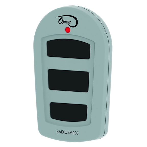 Garage Door Remote Manaras RADIOEM 903 Commercial-Grade Three Button Remote Transmitter With Visor Clip  GarageDoorProject | 100% OEM | US Vendor