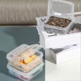thumbnail image 3 of Cheese Slices Storage Box with Lid Space-saving Fruit Vegetable Fresh-keeping Organizer Box for Kitchen Vegetable Fruit, 3 of 4