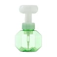thumbnail image 1 of Dispensador de jabón en espuma de plástico con forma de flor, rellenable, para hacer burbujas. Verde, 1 of 9