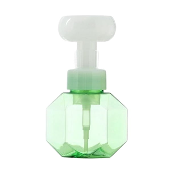 Dispensador de jabón líquido espumoso, botella con bomba, champú, jabón de manos, viaje, baño Verde