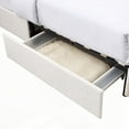 thumbnail image 2 of Liv Queen Size Boucle Storage Bed | Patented 2-Drawers | No Box Spring, 2 of 23