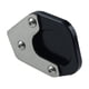 thumbnail image 1 of Almohadilla de placa de extensión de caballete lateral para Negro Cola  almohadilla del soporte de la motocicleta, 1 of 7