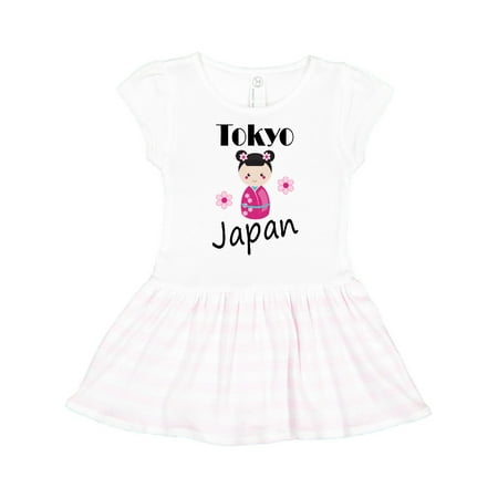 

Inktastic Tokyo Japan Kokeshi Gift Toddler Girl Dress