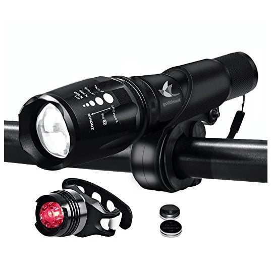 Police 90000LM T6 LED Super Bright Zoom Flashlight Powerful Camping Lamp Torch