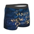 thumbnail image 3 of Balery Beautiful New Year 2024 Men's Boxer Briefs, Soft and Breathable Cotton Underwear with nylon Waistband-X-Large, 3 of 9