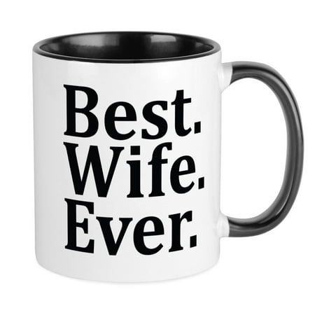 

CafePress - Best Wife Ever Mugs - Ceramic Coffee Tea Novelty Mug Cup 11 oz