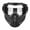 Gray, variant on Leutsin Detachable Full Face Goggle Mask, Anti-Fog Windproof Safety Goggles for Grass Cutting, Riding, Welding, HD Lens Large Viewing Hood Paintball Mask for Ski & Motorcycle Riding Protection