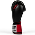 thumbnail image 2 of IBF Iron Body Fitness Sport Series Boxing Gloves, 16 oz Training Gloves, Red/Black, 2 of 8
