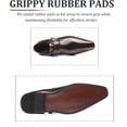thumbnail image 3 of Men's Formal Oxford Shoes Genuine Leather Monk Strap Business Moccasin Casual Comfortable Slip-On Classic Loafers Yellow 8.5 US, 3 of 7
