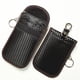 thumbnail image 4 of Funda negra para llaves de coche, anti-RFID, bolsa Faraday con bloqueo de señal, fundas con bloqueo de señal RFID para llaves de coche, funda protectora anti-RFID de fibra de carbono., 4 of 5