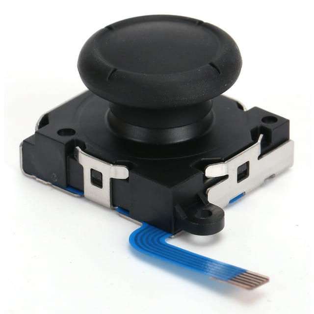 Joystick Replacement, Joystick Thumb Stick Easy To Replace Wear Resistant Compact Lightweight for Switch Lite Controller Black,White,Blue,Red