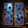 thumbnail image 5 of 36 PCS LED Purple Lighted 3D Bats Halloween Decoration, 5 Sizes & 4 Shapes Removable PVC Bats Sticker, Waterproof Halloween Bat Wall Decor for Home Indoor Outdoor Bedroom Window Door Wall Party Decor, 5 of 7