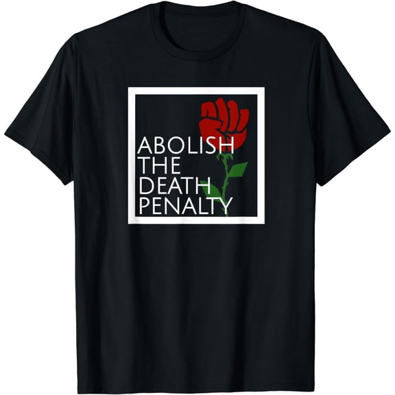 Proud Socialist AOC Rose Fist Abolish The Death Penalty Art T-Shirt