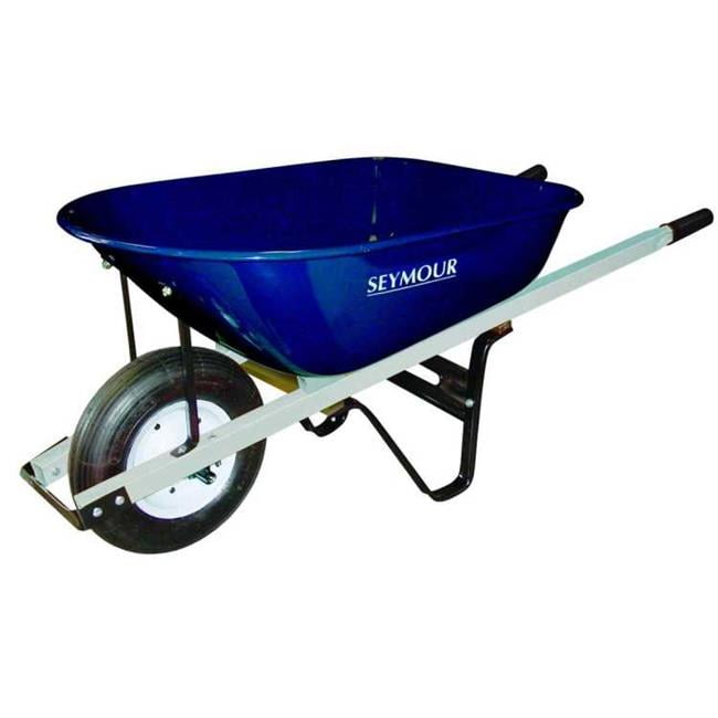 6 Cubic Feet Wheelbarrow With Flat Free Tire
