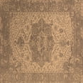 thumbnail image 1 of Ahgly Company Indoor Square Oriental Brown Industrial Area Rugs, 8' Square, 1 of 4