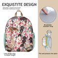 thumbnail image 5 of Dog Lover Travel Backpack with Cute Puppy and Bone Pattern, Lightweight Small Bag for Commute and Daily Use, 5 of 6