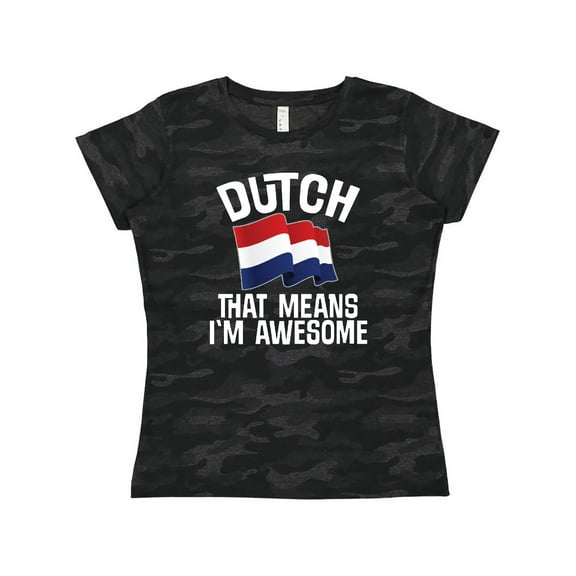 Inktastic Dutch Gift Pride Netherlands Flag Women's T-Shirt
